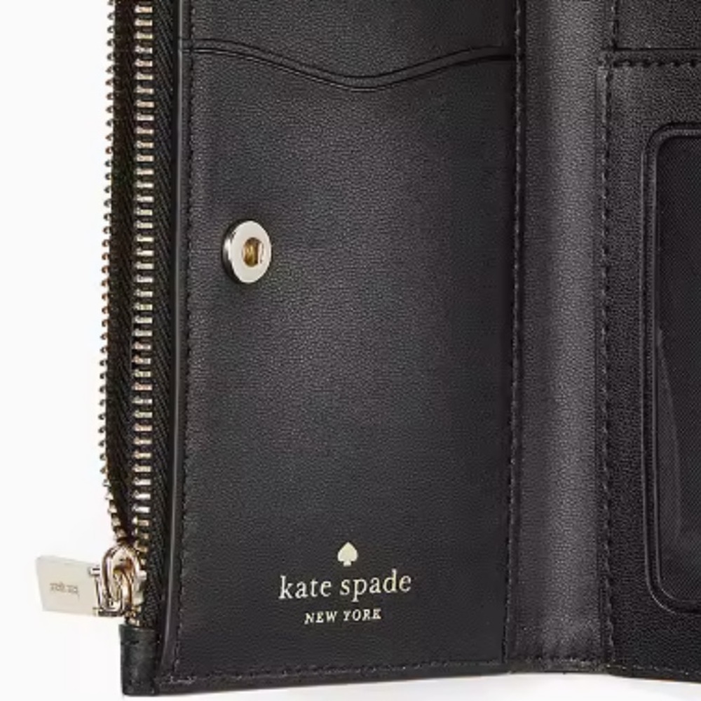 Kate Spade Leila Small Slim BiFold Wallet BRAND NEW - Picture 4 of 6